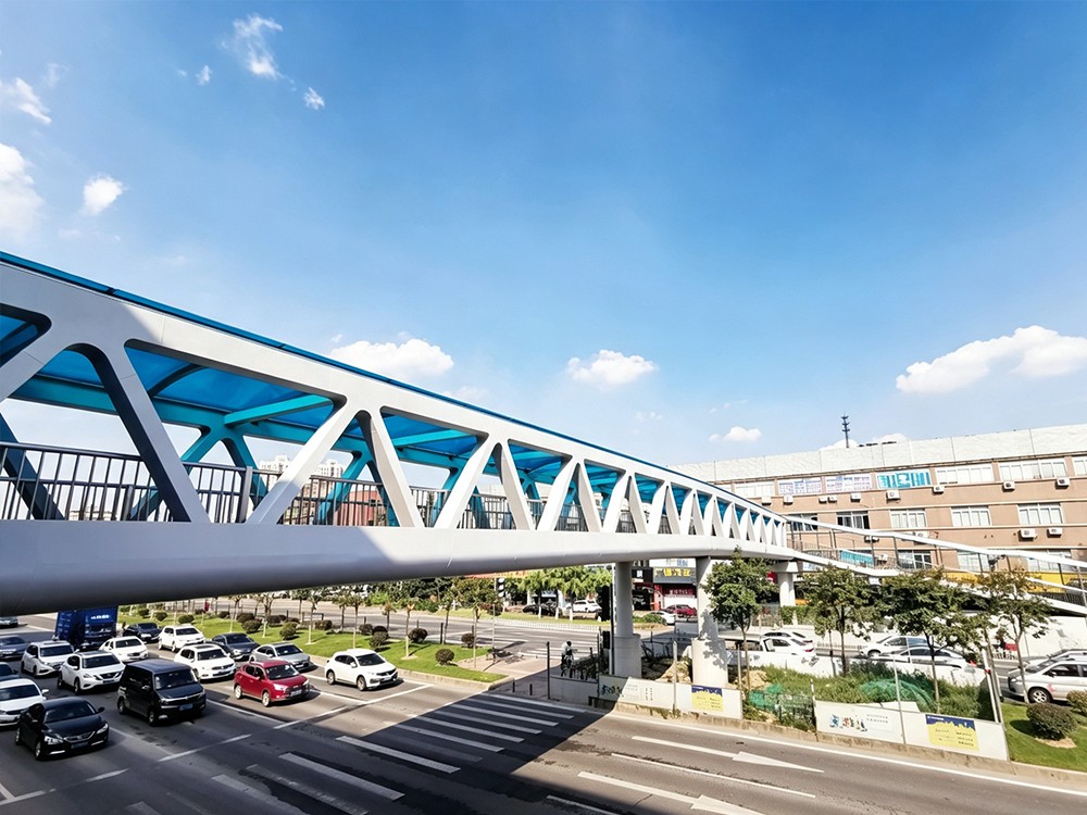市政过街天桥雨棚